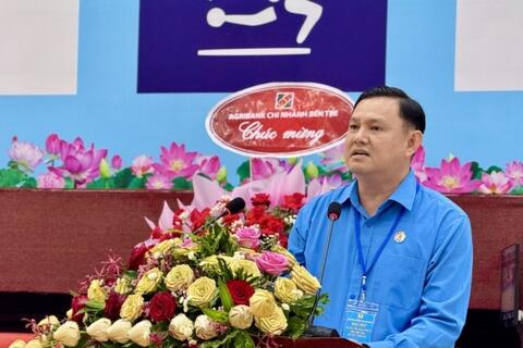 Khai mạc vòng chung kết Đại hội Thể dục thể thao CNVCLĐ tỉnh Vĩnh Long lần thứ I