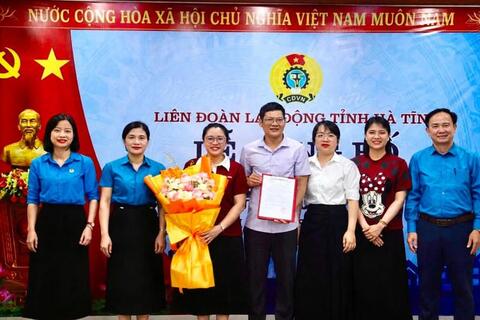 Hà Tĩnh đẩy mạnh phát triển đoàn viên công đoàn