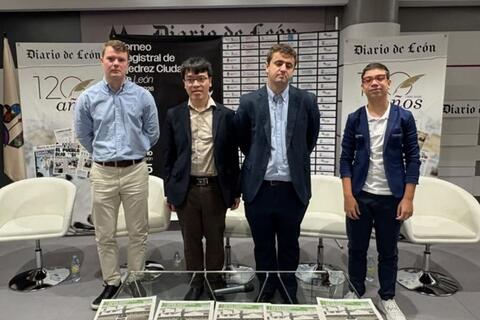 Lê Quang Liêm vào chung kết giải cờ danh giá Leon Masters tại Tây Ban Nha