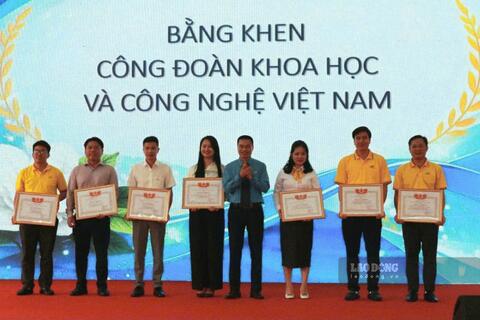 Công đoàn Khoa học và Công nghệ Việt Nam phát triển mới 233 đoàn viên