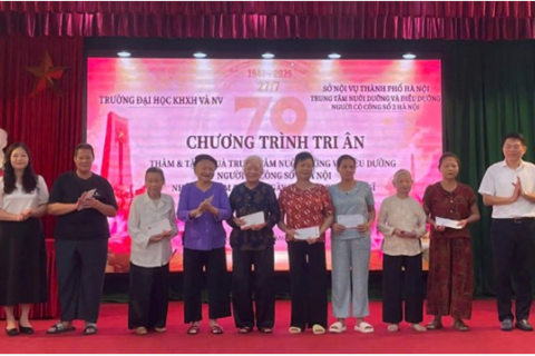 Tặng quà người có công nhân dịp 27.7