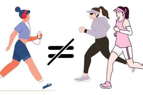 Khác biệt giữa chạy bộ và đi bộ nhiều người chưa biết