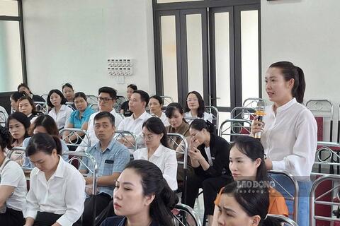 Chương trình Lắng nghe đoàn viên, người lao động nói tại công đoàn phường Bãi Cháy