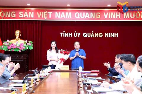 Ban Bí thư chuẩn y bà Nguyễn Thị Hạnh tham gia Ban Thường vụ Tỉnh ủy Quảng Ninh