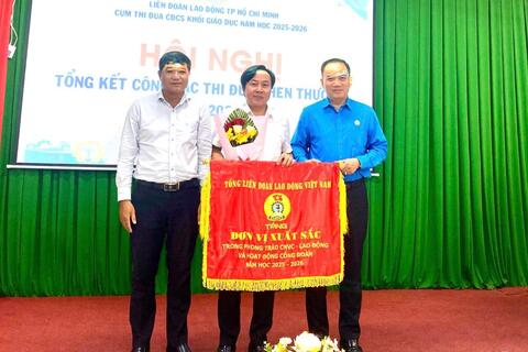 Thêm 3 công đoàn cơ sở ngành giáo dục với hơn 300 đoàn viên ở phía Đông TPHCM