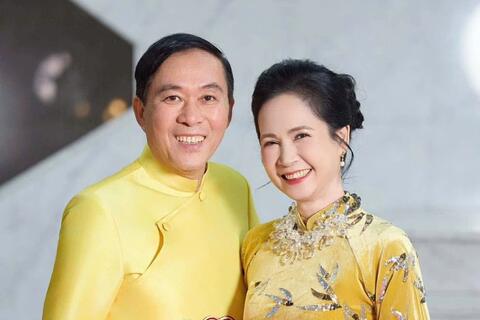 NSND Lan Hương nói về những lời đồn chia tay Đỗ Kỷ