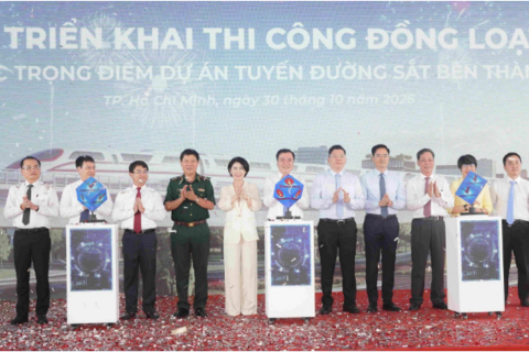 Metro Bến Thành - Cần Giờ thi công đồng loạt, hướng đến hoàn thành vào cuối năm 2028