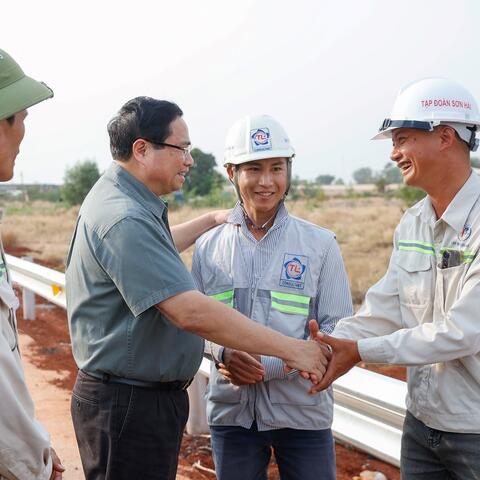 Tập đoàn Sơn Hải vừa có một đề xuất ngay tại công trường dự án trọng điểm, Thủ tướng lập tức thông qua