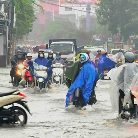 Dự báo khu vực sắp mưa to đến rất to, có nơi vượt mốc 600mm thời tiết nguy hiểm