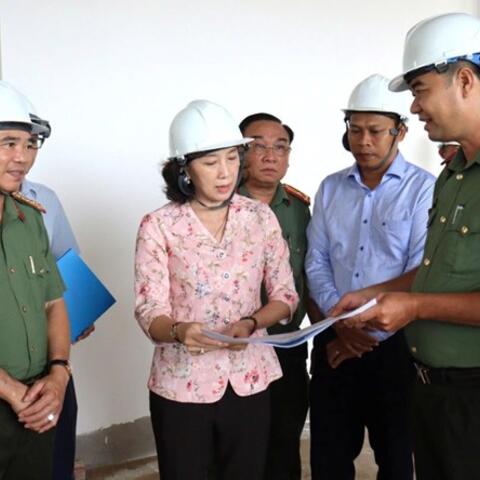 Đã giải ngân hơn 75% vốn đầu tư công các dự án do Công an tỉnh An Giang làm chủ đầu tư