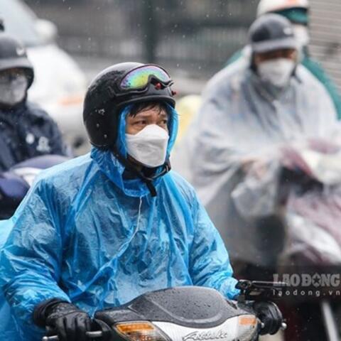 Dự báo thời gian chấm dứt không khí lạnh mạnh gây mưa, rét đậm