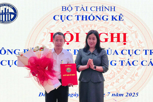 Cục trưởng Cục Thống kê bổ nhiệm ông Trần Văn Vũ làm Trưởng Thống kê TP. Đà Nẵng