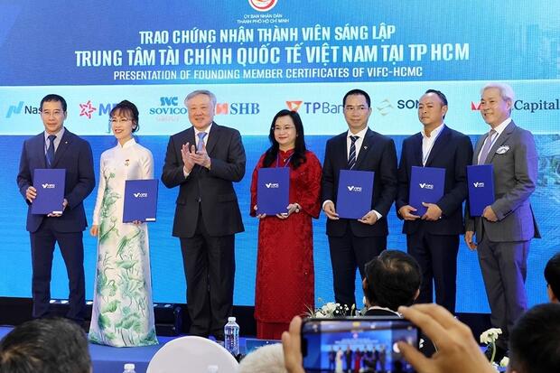 Ra mắt Trung tâm tài chính quốc tế Việt Nam tại TP. Hồ Chí Minh