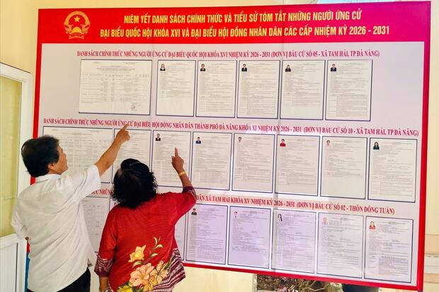 Đà Nẵng sẵn sàng cho ngày bầu cử: Hơn 2,18 triệu cử tri tham gia bỏ phiếu