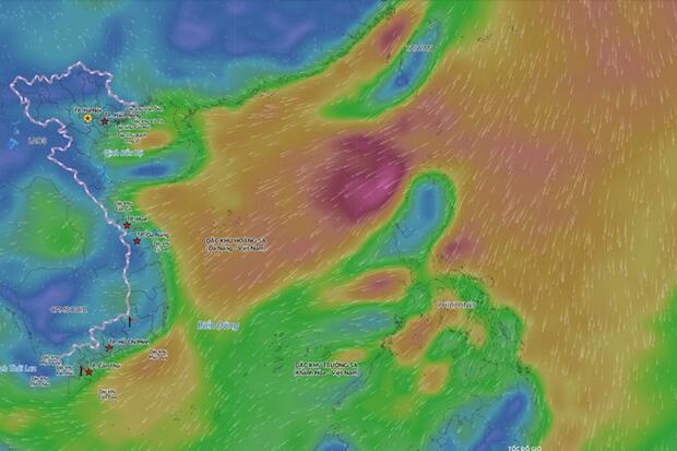 Dự báo diễn biến thời tiết xấu do không khí lạnh sắp tăng cường