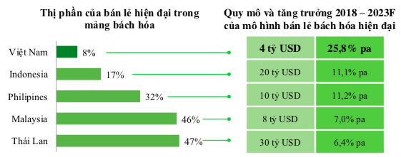 Mô hình bán lẻ hiện đại mới chỉ dừng lại ở Bách Hoá Xanh, VinMart, FPT Shop, Pharmacity… vẫn còn rất nhiều ngành đang chờ khai phá - Ảnh 3.