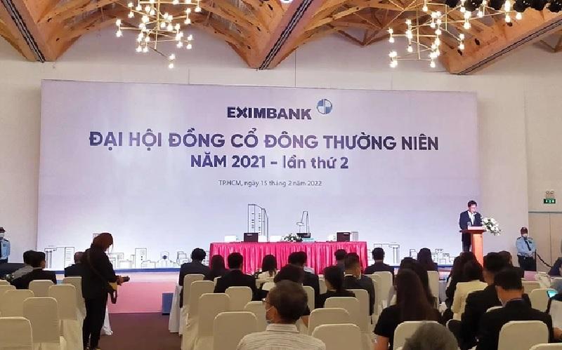 ĐHCĐ 2021 lần 2 của Eximbank có những khoảnh khắc khi chờ cập nhật tỷ lệ tham dự cổ đông