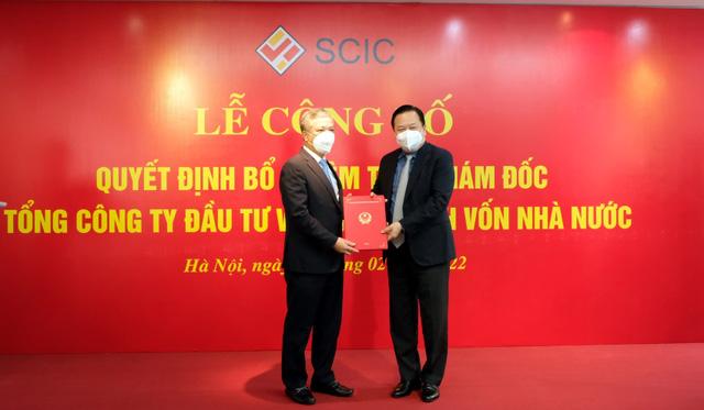 Công bố quyết định của Thủ tướng Chính phủ về việc bổ nhiệm Tổng Giám đốc SCIC - Ảnh 1.