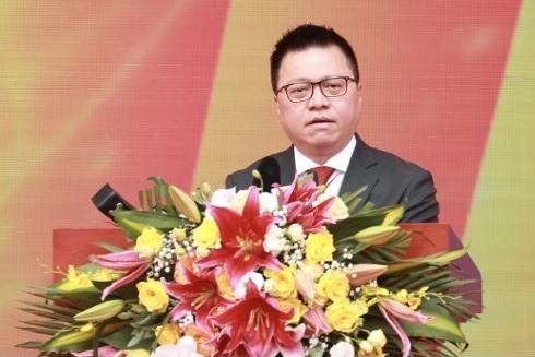Ông Lê Quốc Minh phát biểu khai mạc Hội báo toàn quốc 2022. Ảnh: Hải Nguyễn