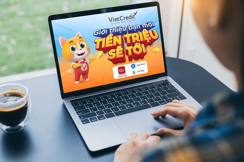 Chương trình giới thiệu bạn mở thẻ của VietCredit không giới hạn tiền thưởng cho khách hàng