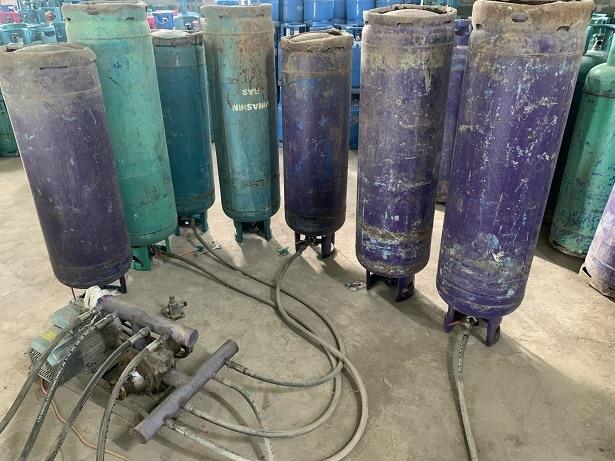Hải Dương: Phát hiện cơ sở sang chiết gas trái phép,