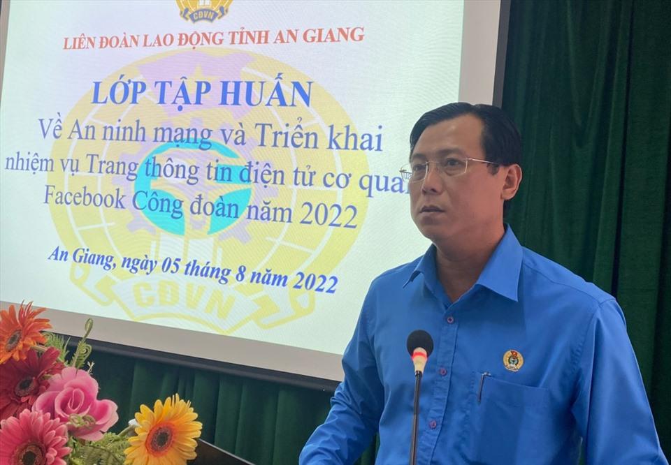 An Giang: Gần 50 cán bộ Công đoàn tham dự tập huấn về an ninh mạng