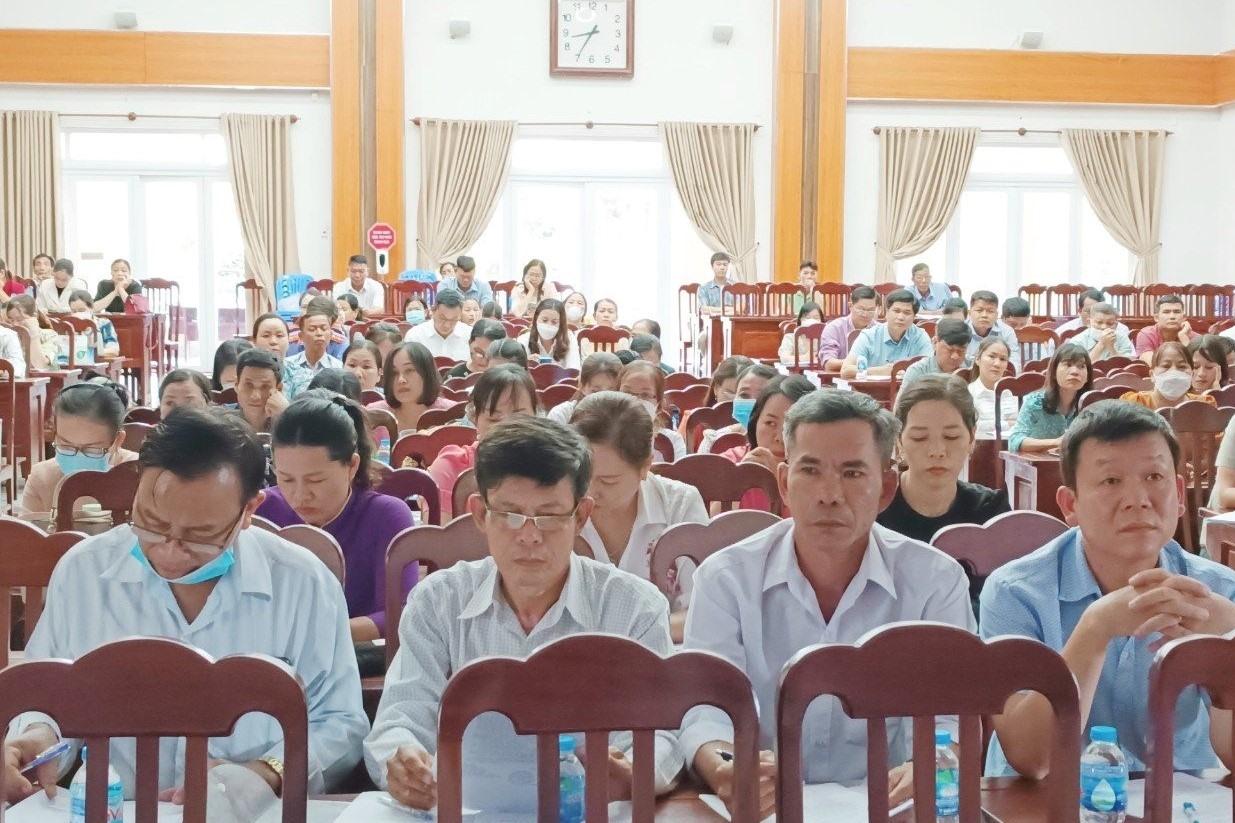 Tập huấn công tác tổ chức đại hội cho 270 cán bộ đoàn viên