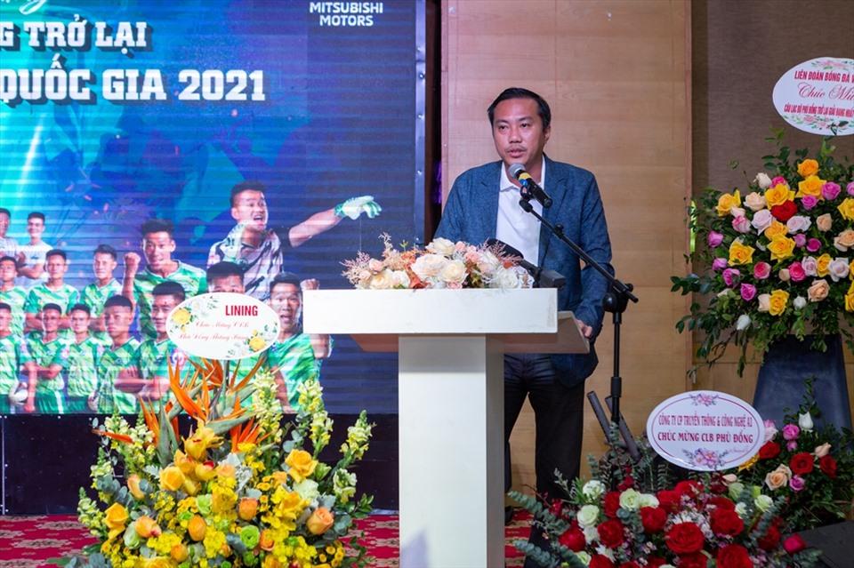 Ông Nguyễn Xuân Vũ trúng cử Phó Chủ tịch VFF phụ trách truyền thông. Ảnh: H.A