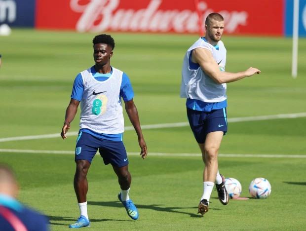 Bukayo Saka sẽ được ưu tiên hơn Phil Foden.  Ảnh: AFP