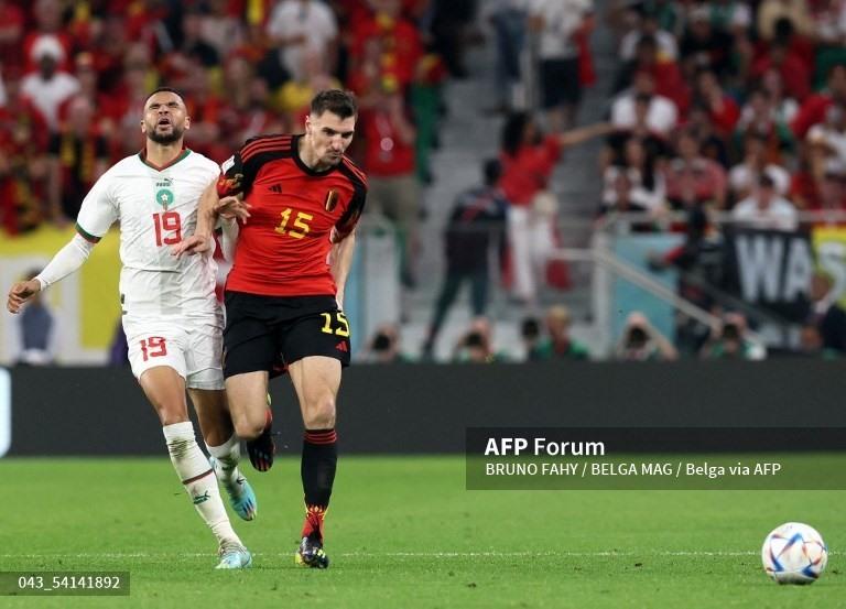 Maroc đang chơi khởi sắc hơn trong hiệp 2. Ảnh: AFP
