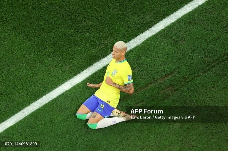 Richarlison thể hiện phong độ ấn tượng tại World Cup 2022.  Ảnh: AFP