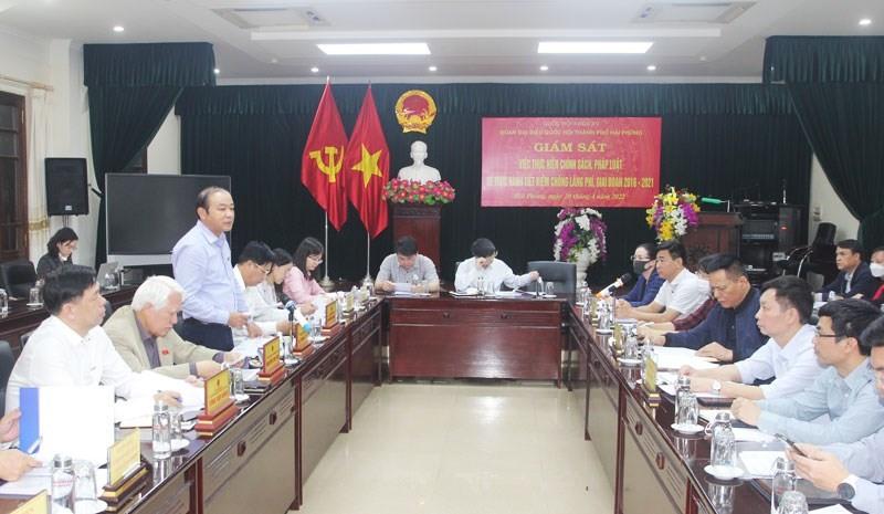 Hải Phòng: Xử lý nghiêm tổ chức, cá nhân để xảy ra lãng phí