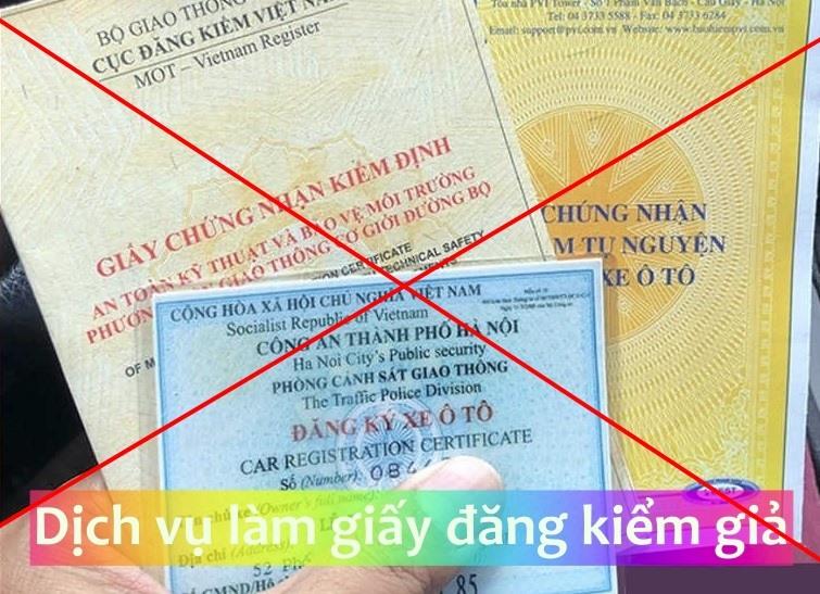 Mua đăng kiểm giả - tiền mất, tội mang