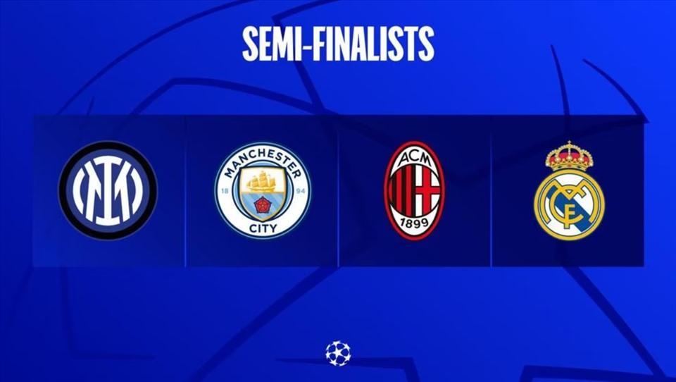 Lịch thi đấu bán kết Champions League 2022-2023