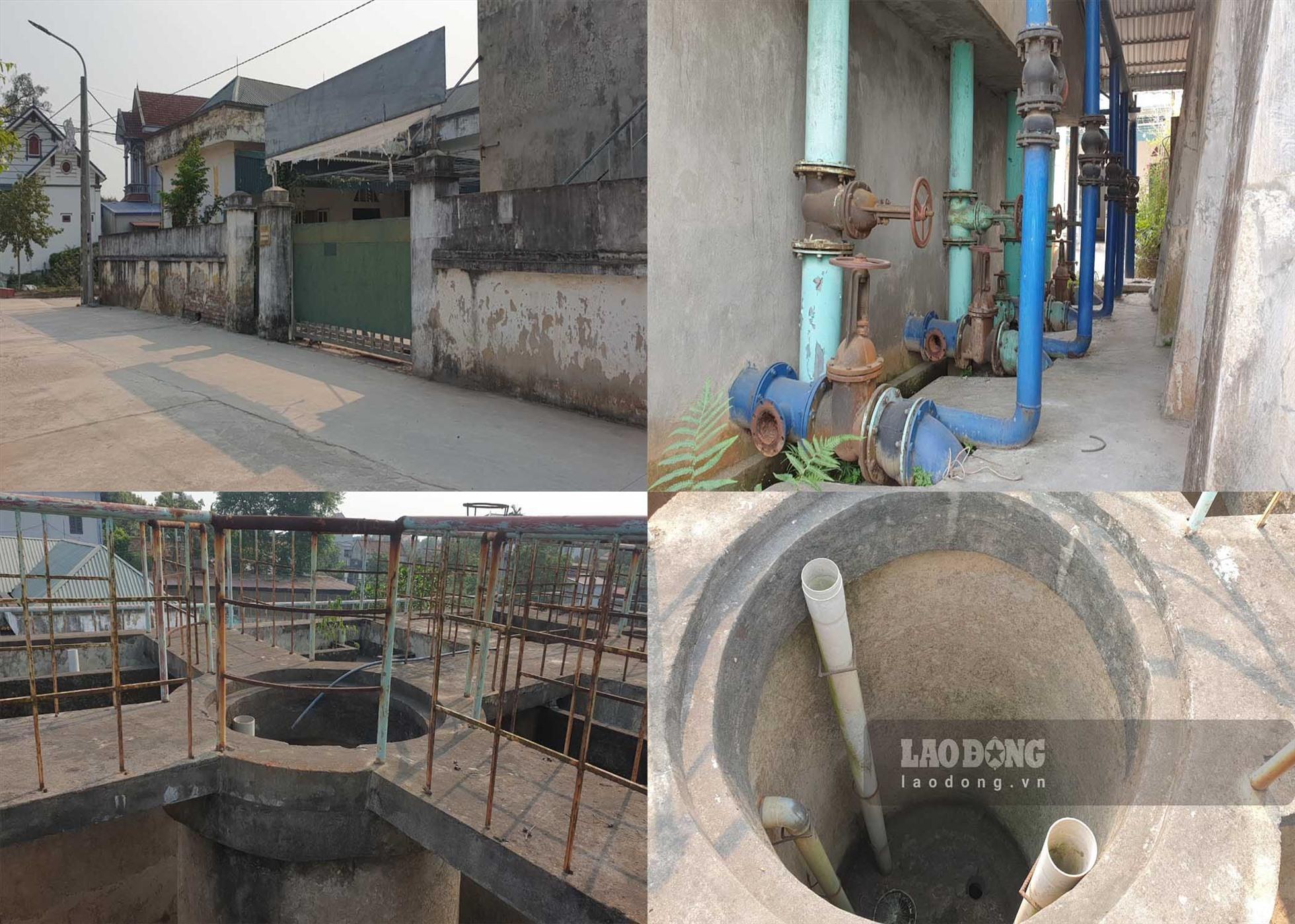 Bỏ hoang đã lâu nhưng nhà máy hiện vẫn đang cấp nước cho hàng nghìn hộ dân trên địa bàn xã Phạm Ngũ Lão, với gần 8.000 nhân khẩu.