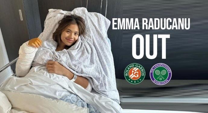 Emma Raducanu chia tay Grand Slam năm 2023