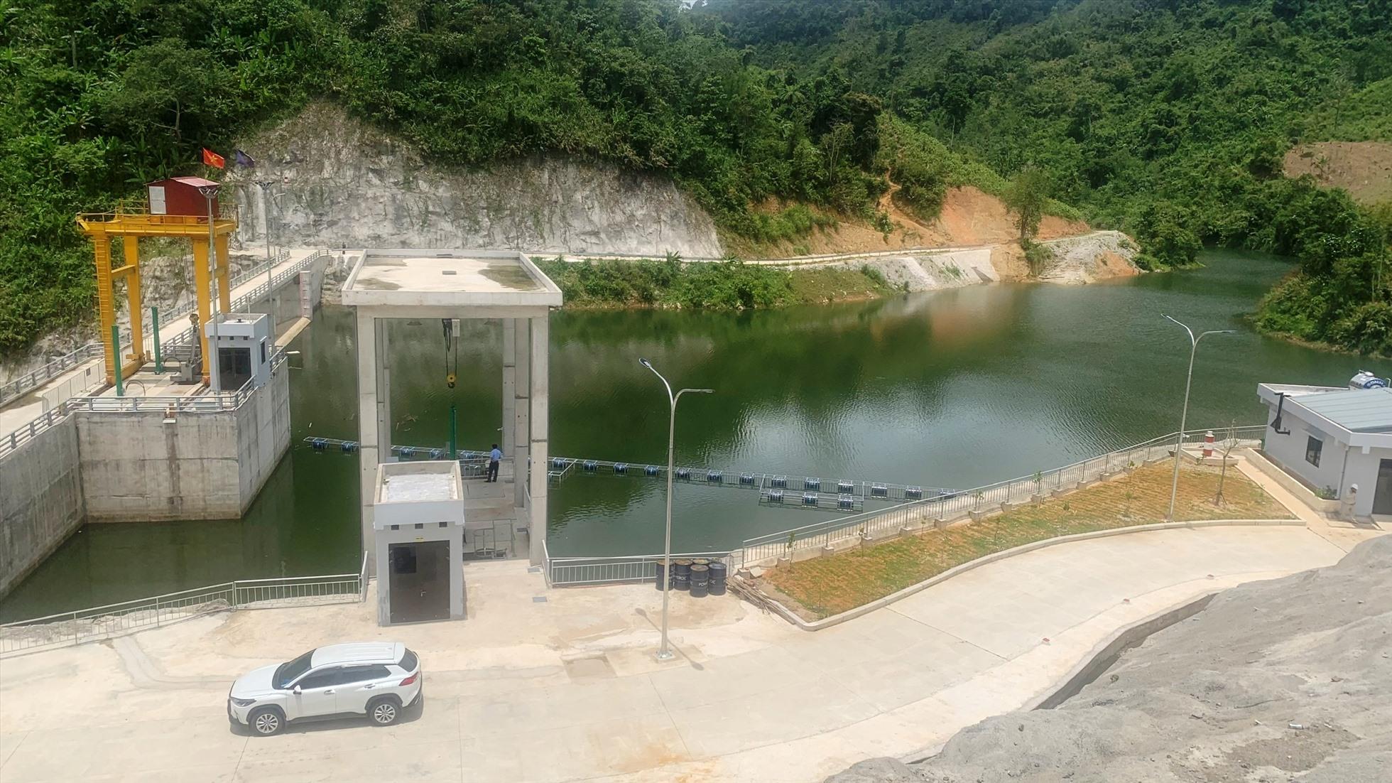 Nhà máy thủy điện Đăk Ba đã đi vào vận hành thương mại từ ngày 14.1.2023 dù thiếu nhiều thủ tục pháp lý. Ảnh: Ngọc Viên