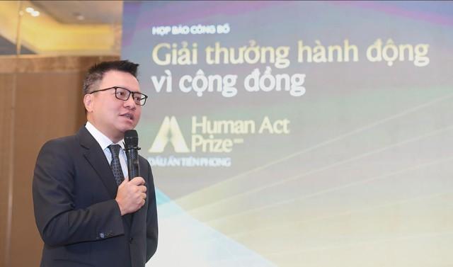 Ra mắt giải thưởng Human Act Prize 2023: Tôn vinh, thúc đẩy những dự án, doanh nghiệp vì cộng đồng, lan tỏa nỗ lực cống hiến cho xã hội - Ảnh 1.