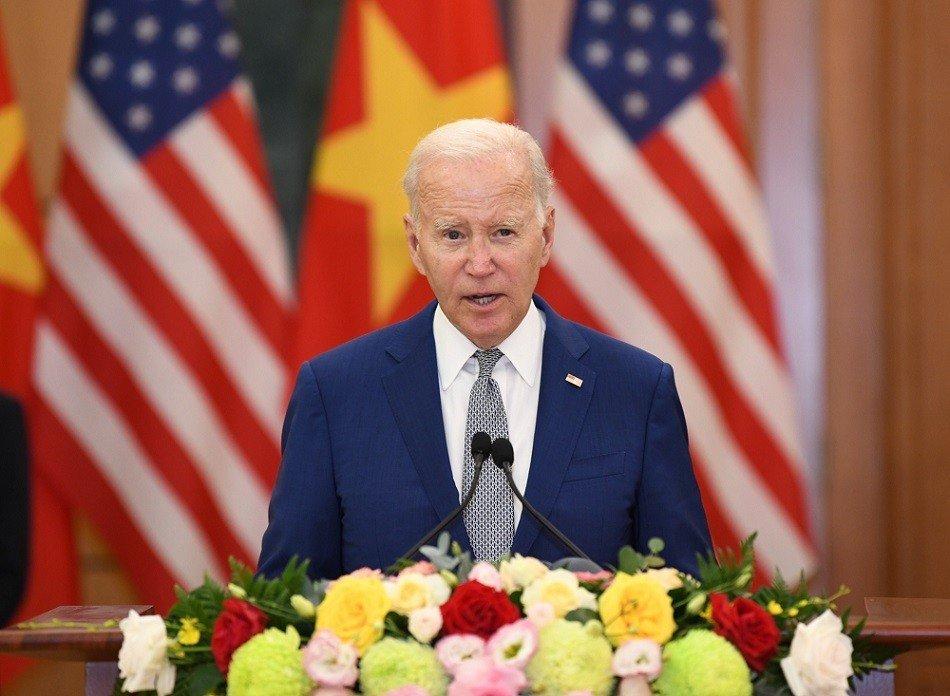 Tổng thống Mỹ Joe Biden. Ảnh: Hải Nguyễn