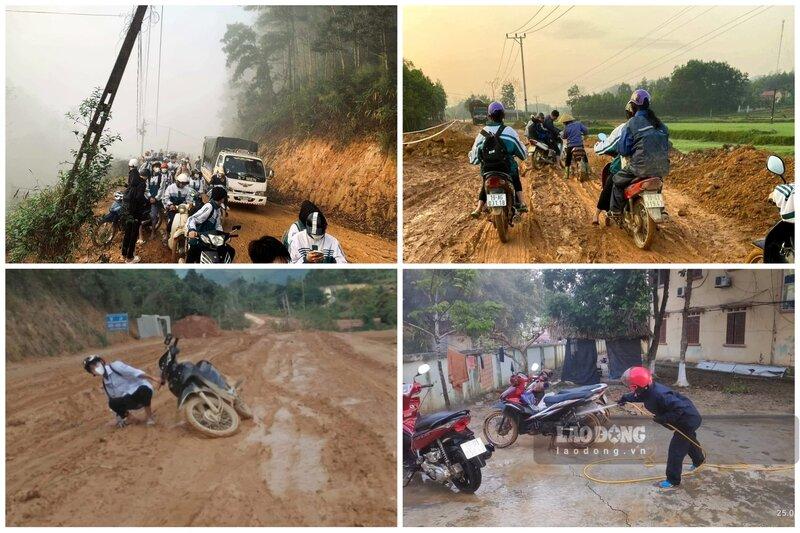 Trước đó, cuối tháng 2.2023, Báo Lao Động có bài viết: “Dân khốn khổ bên dự án đường 300 tỉ“, phản ánh về dự án nêu trên trong quá trình thi công nền đường gây ảnh hưởng. Ảnh: Tô Công.