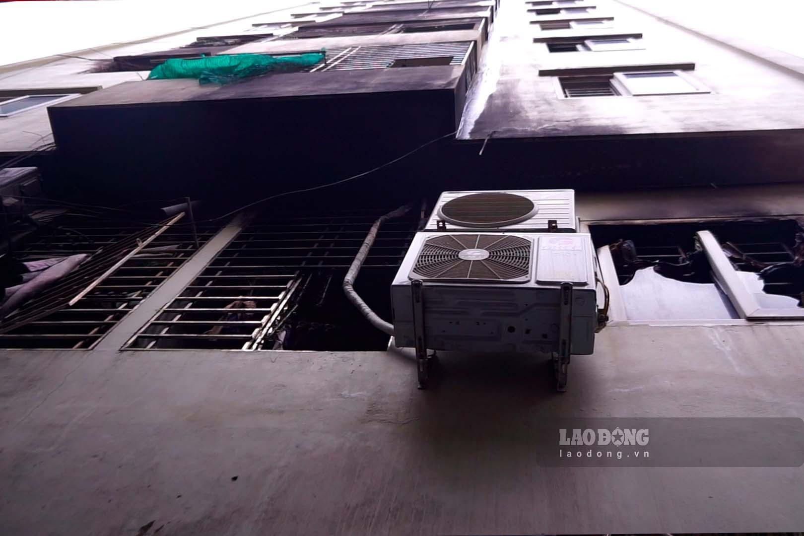 Hiện trường vụ cháy tại căn nhà