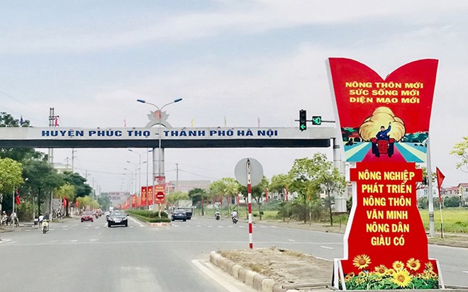 Một huyện Hà Nội dự kiến xây dựng cổng chào hơn 10 tỉ đồng