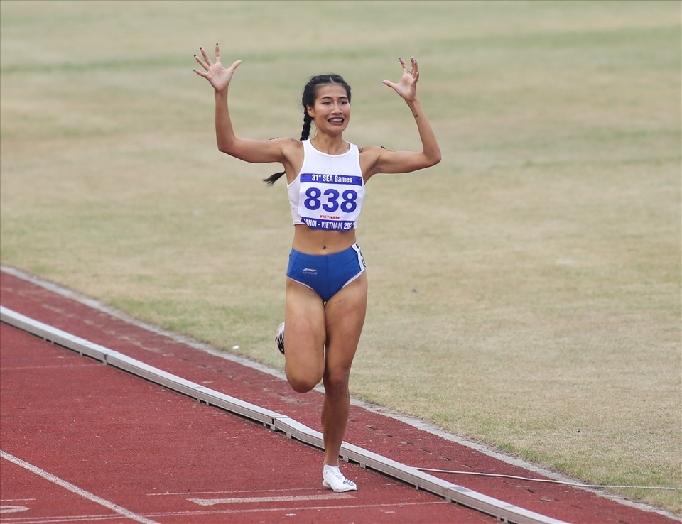 Vận động viên Khuất Phương Anh tại SEA Games 31. Ảnh: Thanh Vũ