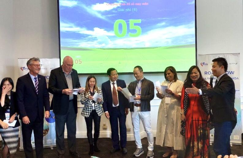 hương trình Roadshow quảng bá, xúc tiến hợp tác du lịch Nha Trang - Khánh Hòa ở thị trường Úc kỳ vọng sẽ thúc đẩy thêm nguồn khách du lịch quốc tế đến Khánh Hòa. Ảnh: Nguyễn Phát