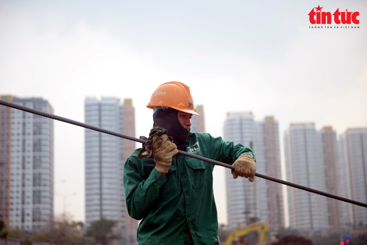 Hình ảnh nút giao thông lớn nhất TP Hồ Chí Minh sau 1 năm khởi công - Ảnh 7.