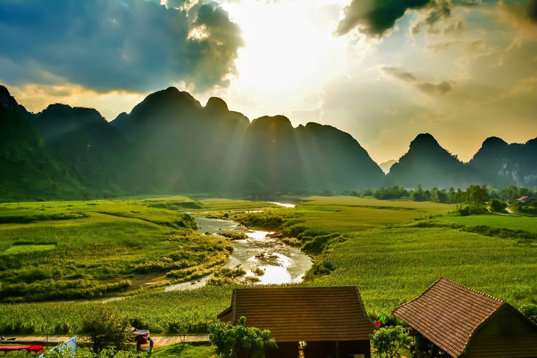 Làng Tân Hoá vừa được bình chọn là làng du lịch tốt nhất thế giới. Ảnh: P.L