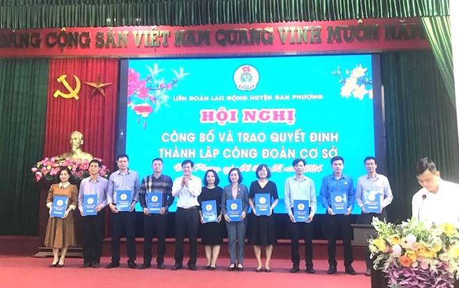 Trình tự, thủ tục thành lập công đoàn cơ sở, kết nạp đoàn viên