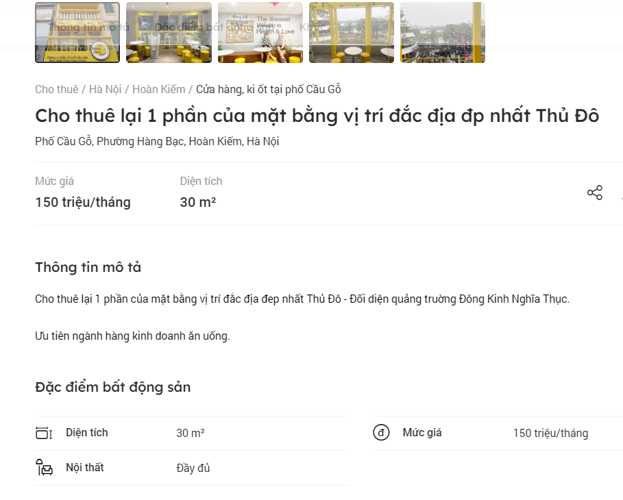 Mặt bằng cho thuê Hà Nội: 'Ế ẩm' nhưng giá vẫn neo cao- Ảnh 9.