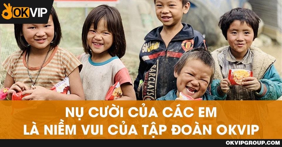 OKVIP tổ chức loạt các hoạt động thiện nguyện quy mô lớn