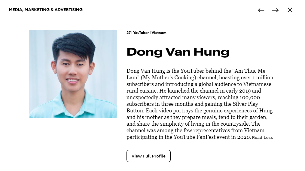 Chủ kênh YouTube Ẩm thực mẹ làm lọt top Forbes 30 Under 30 châu Á: Mẹ vẫn chưa biết tin vì bận ra đồng từ sáng sớm- Ảnh 2.